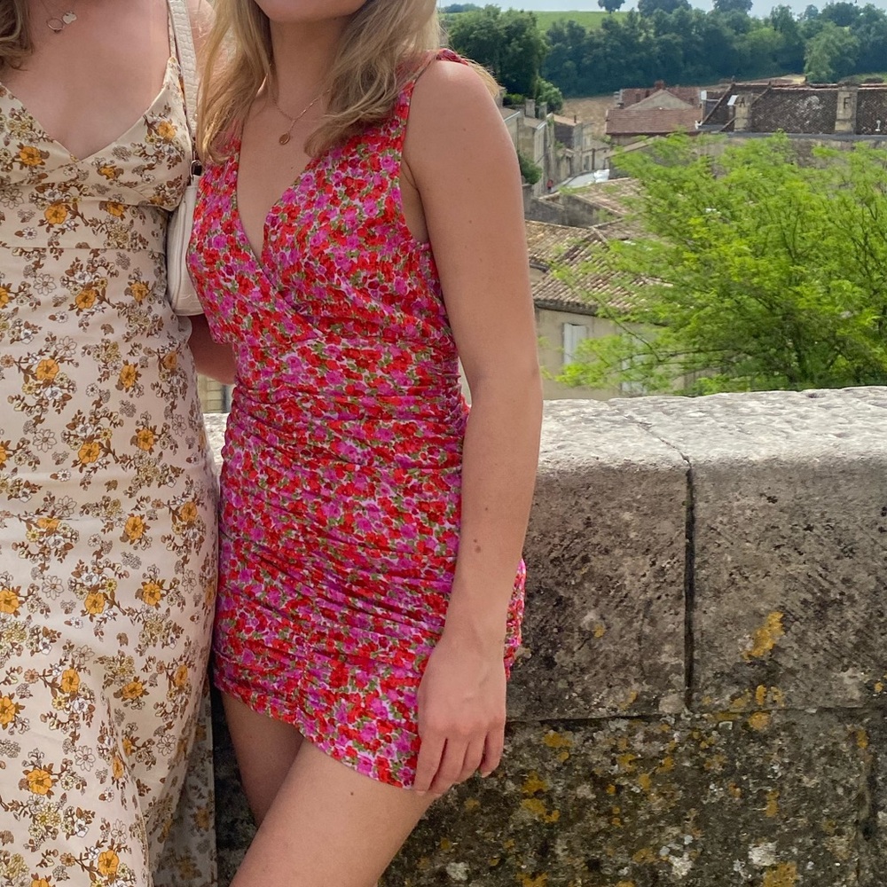 Pull&Bear Flowered Dress - Picture 3 of 3